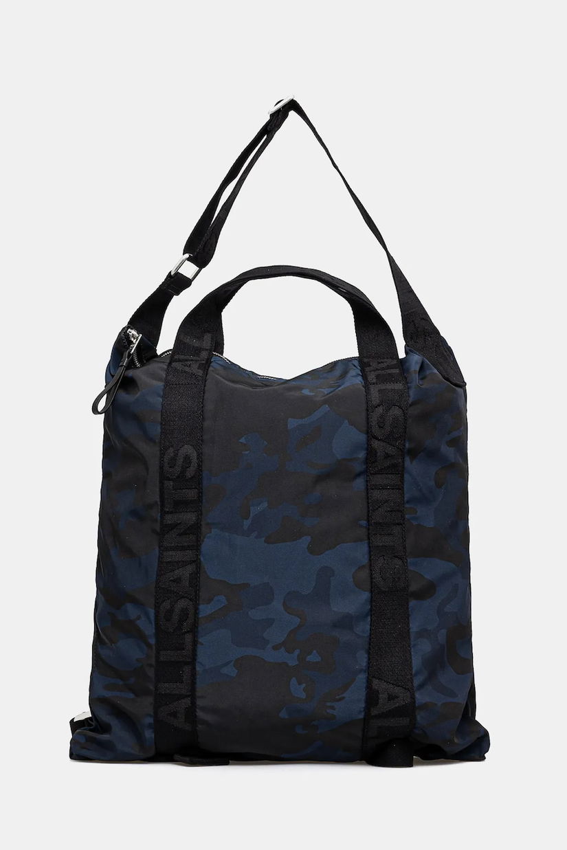 AllSaints geanta KEI culoarea albastru marin, M005XC