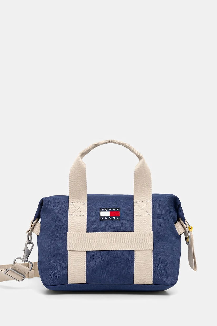 Tommy Jeans geanta culoarea albastru marin, AM0AM13281