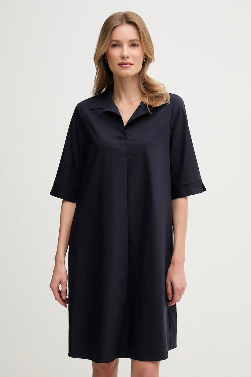 Joseph Ribkoff rochie culoarea bleumarin, mini, dreaptă, 251153