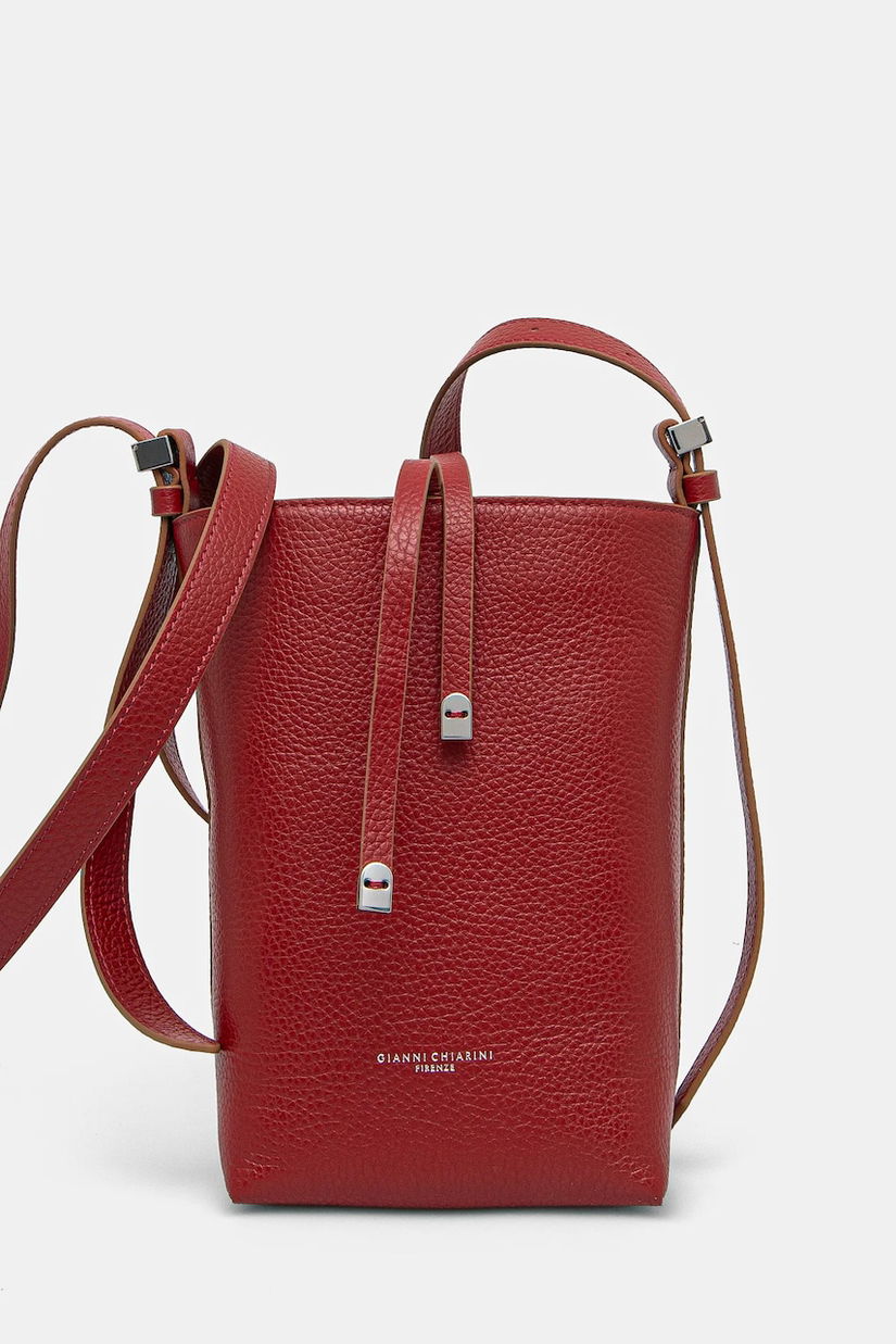 Gianni Chiarini poseta de piele AMELIA culoarea rosu, BS 11345/COMM GRN