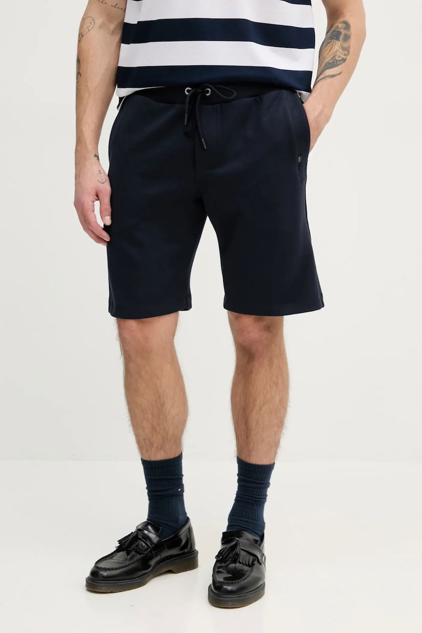 Paul&Shark pantaloni scurti barbati, culoarea albastru marin, 25411842