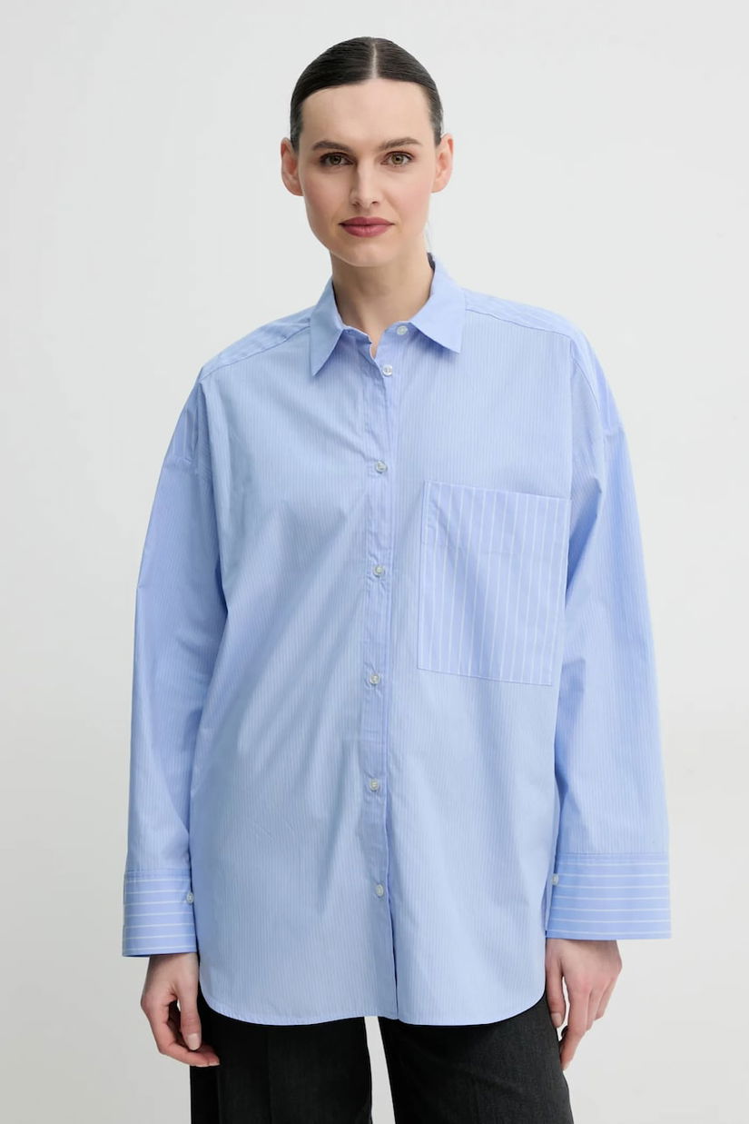 By Malene Birger camasa din bumbac DERRIS femei, cu guler clasic, relaxed, 103165