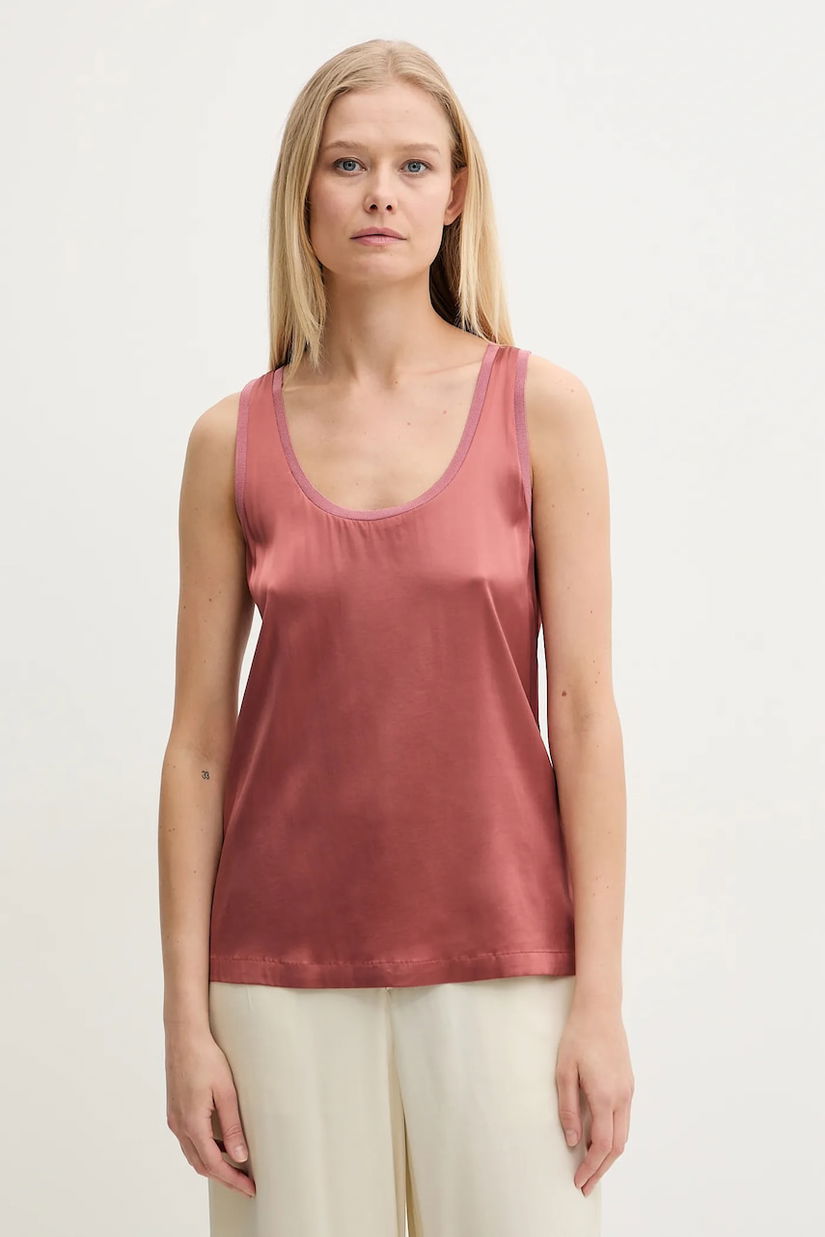 Silvian Heach bluza DURLESTI femei, culoarea portocaliu, neted, GPP25341TO