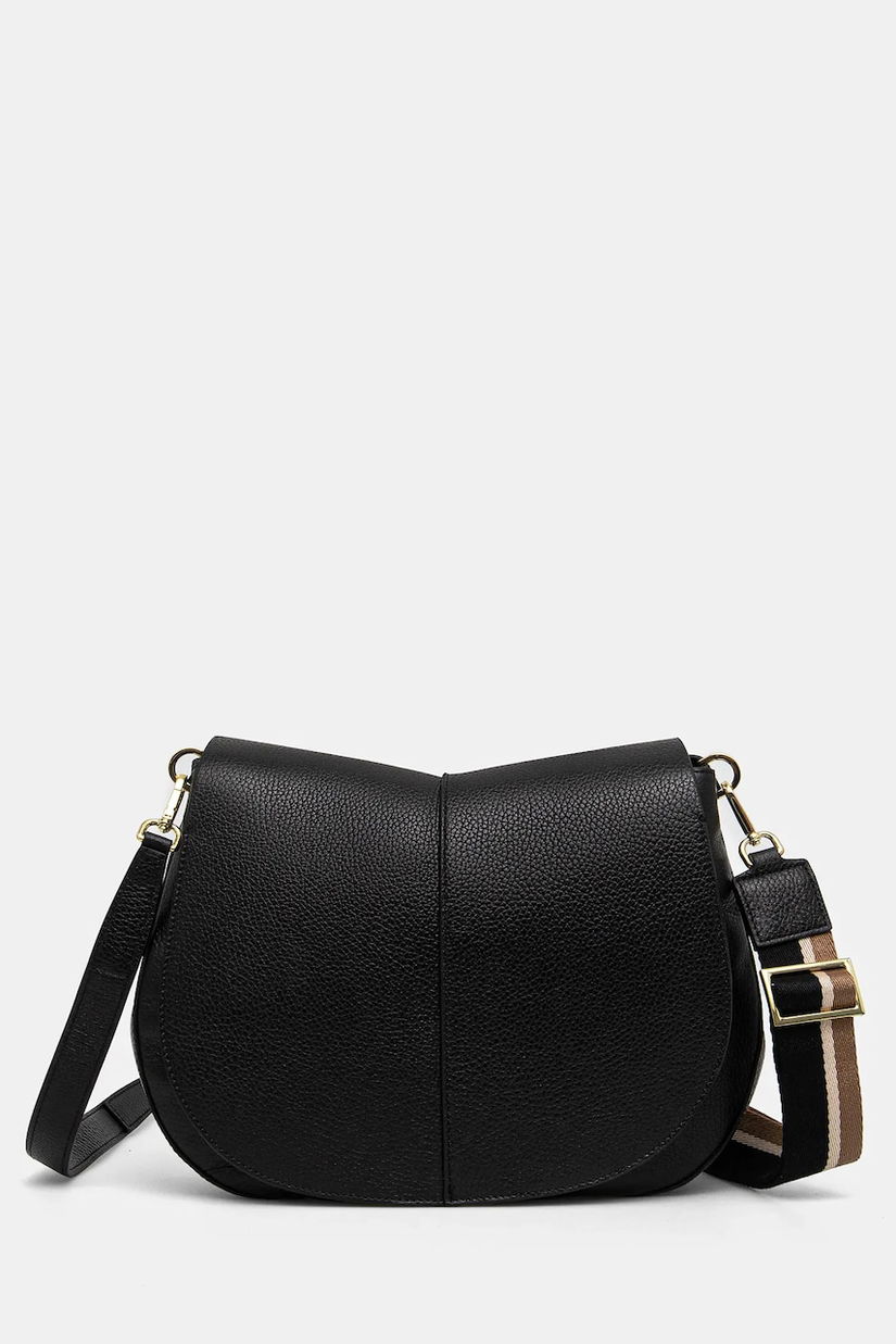 Gianni Chiarini poseta de piele HELENA culoarea negru, BS 6037/COMM GRN-NA