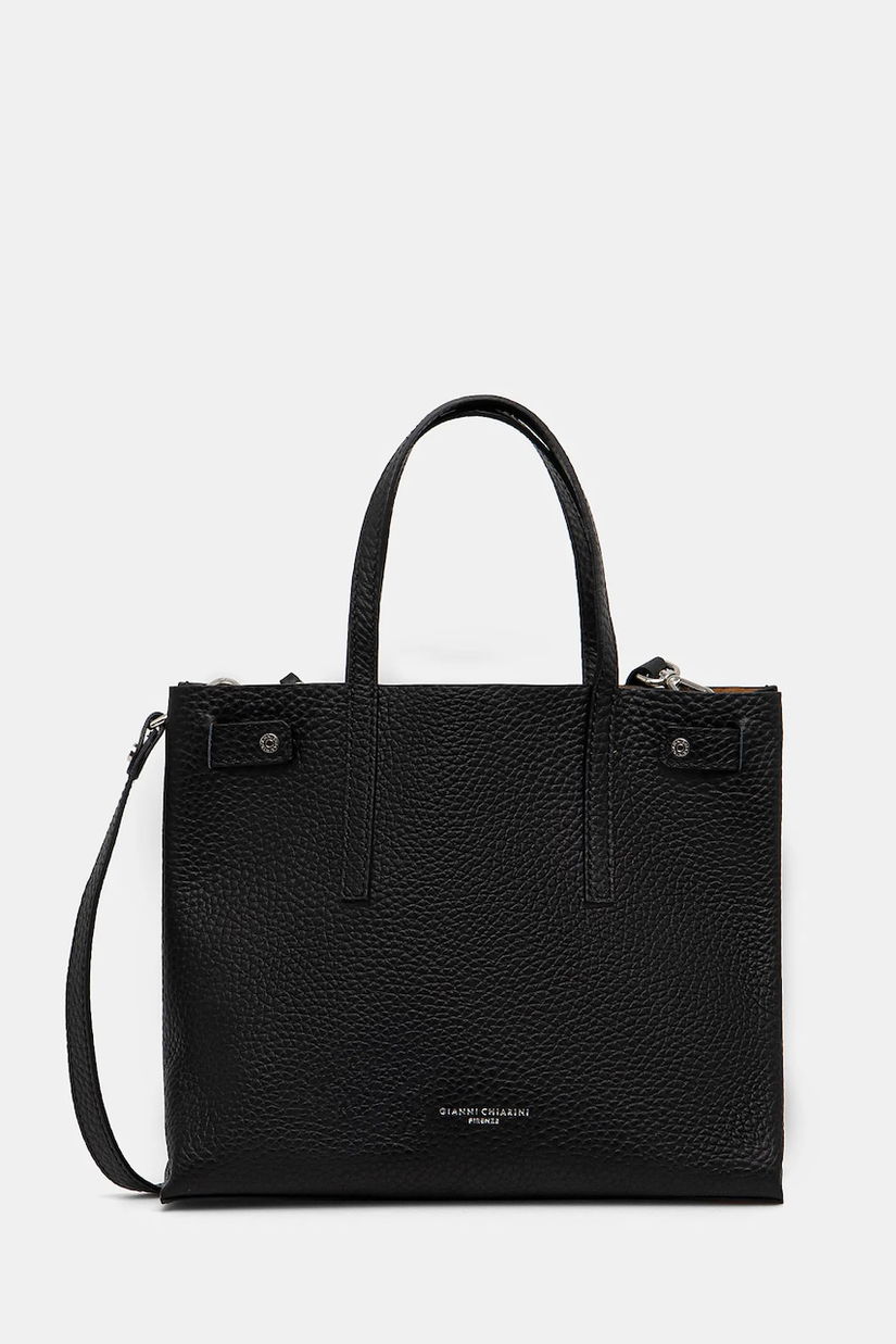 Gianni Chiarini poseta de piele ALTEA culoarea negru, BS 11646 RNGDBL