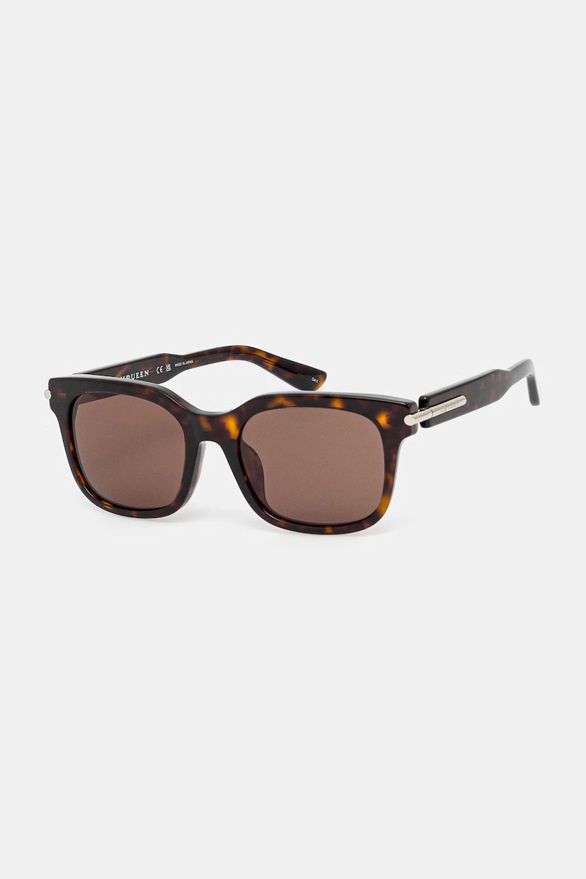 Alexander McQueen ochelari culoarea portocaliu, AM0496SA