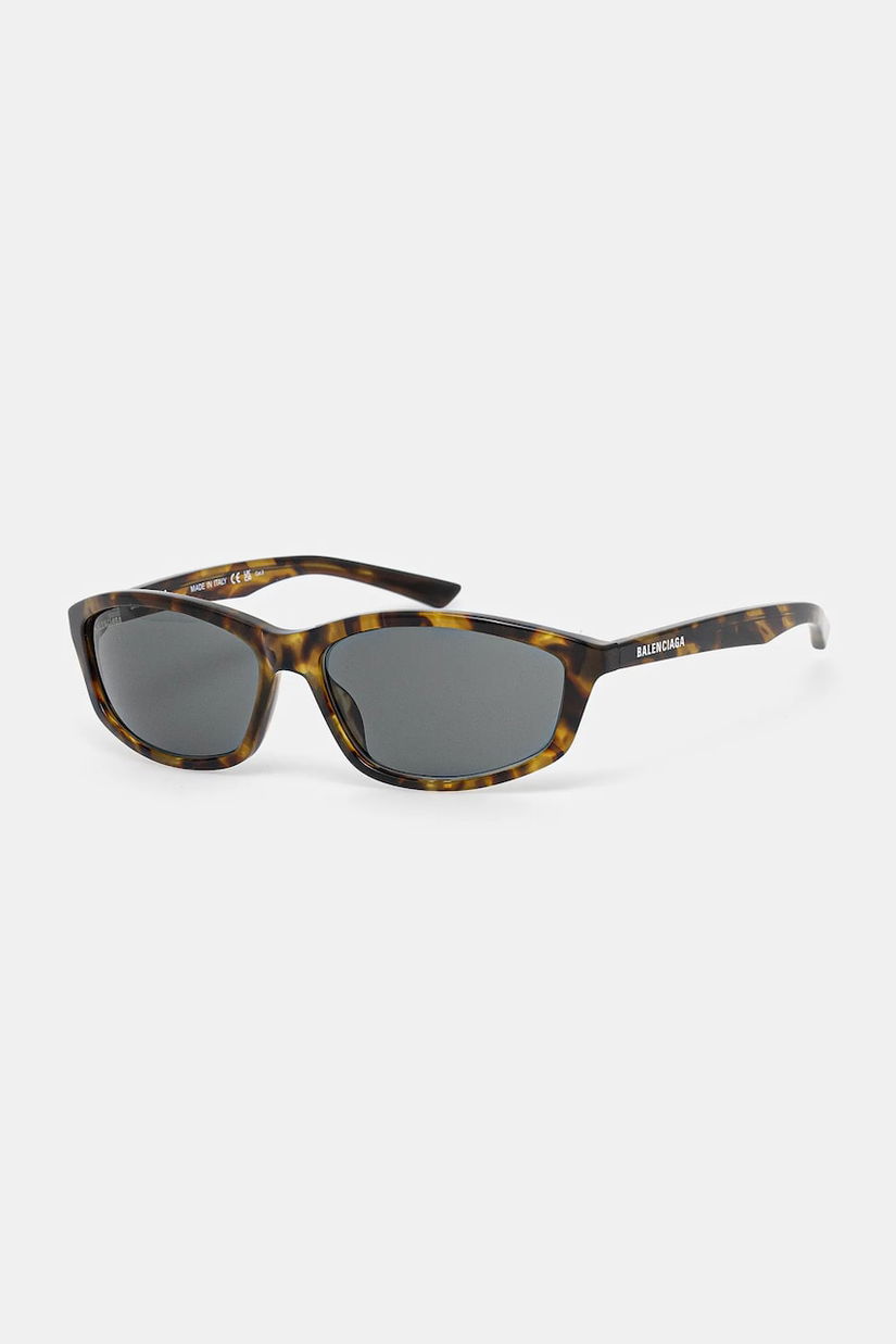 Balenciaga ochelari culoarea portocaliu, BB0401S