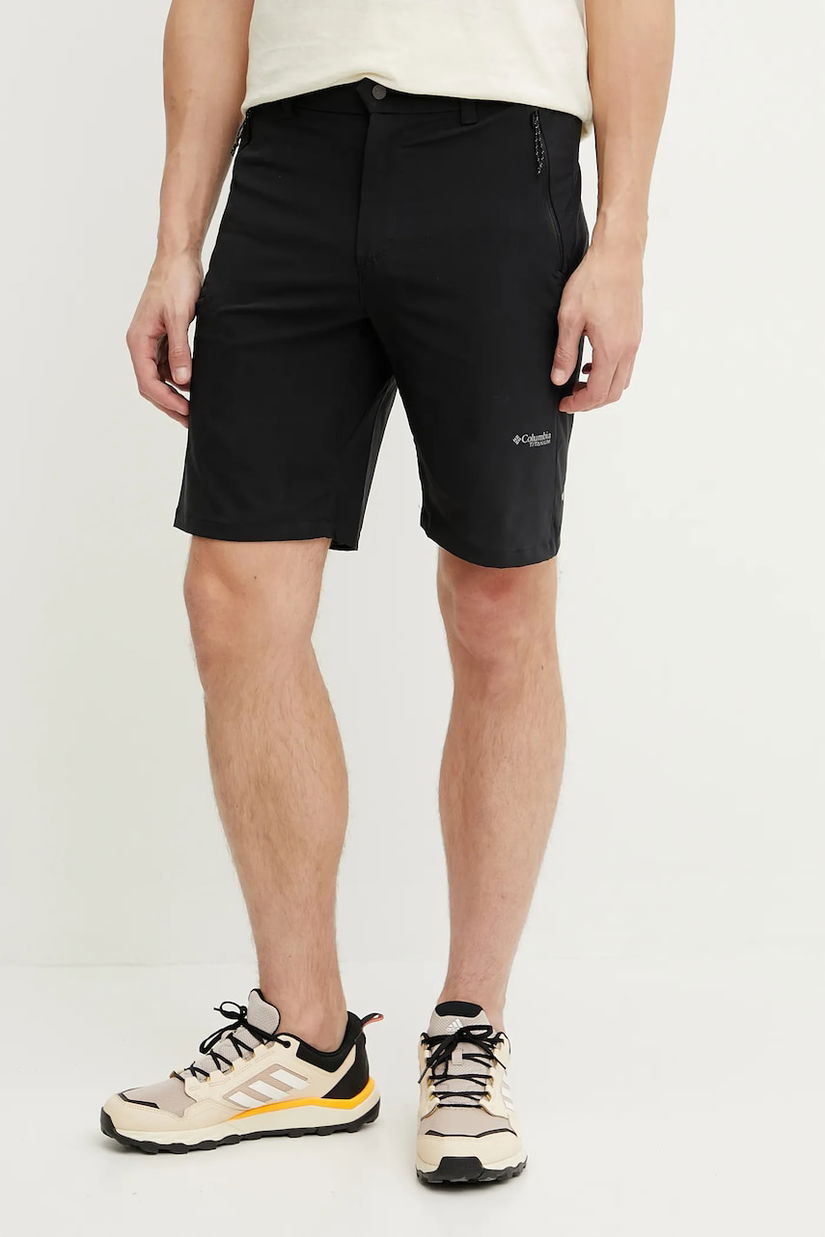 Columbia pantaloni scurți outdoor Triple Canyon Short II culoarea negru, 2071973