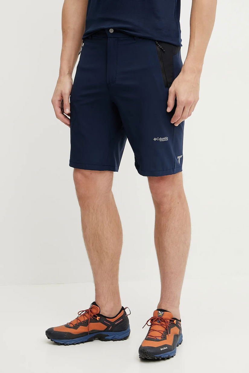 Columbia pantaloni scurți outdoor Triple Canyon Short II culoarea negru, 2071973