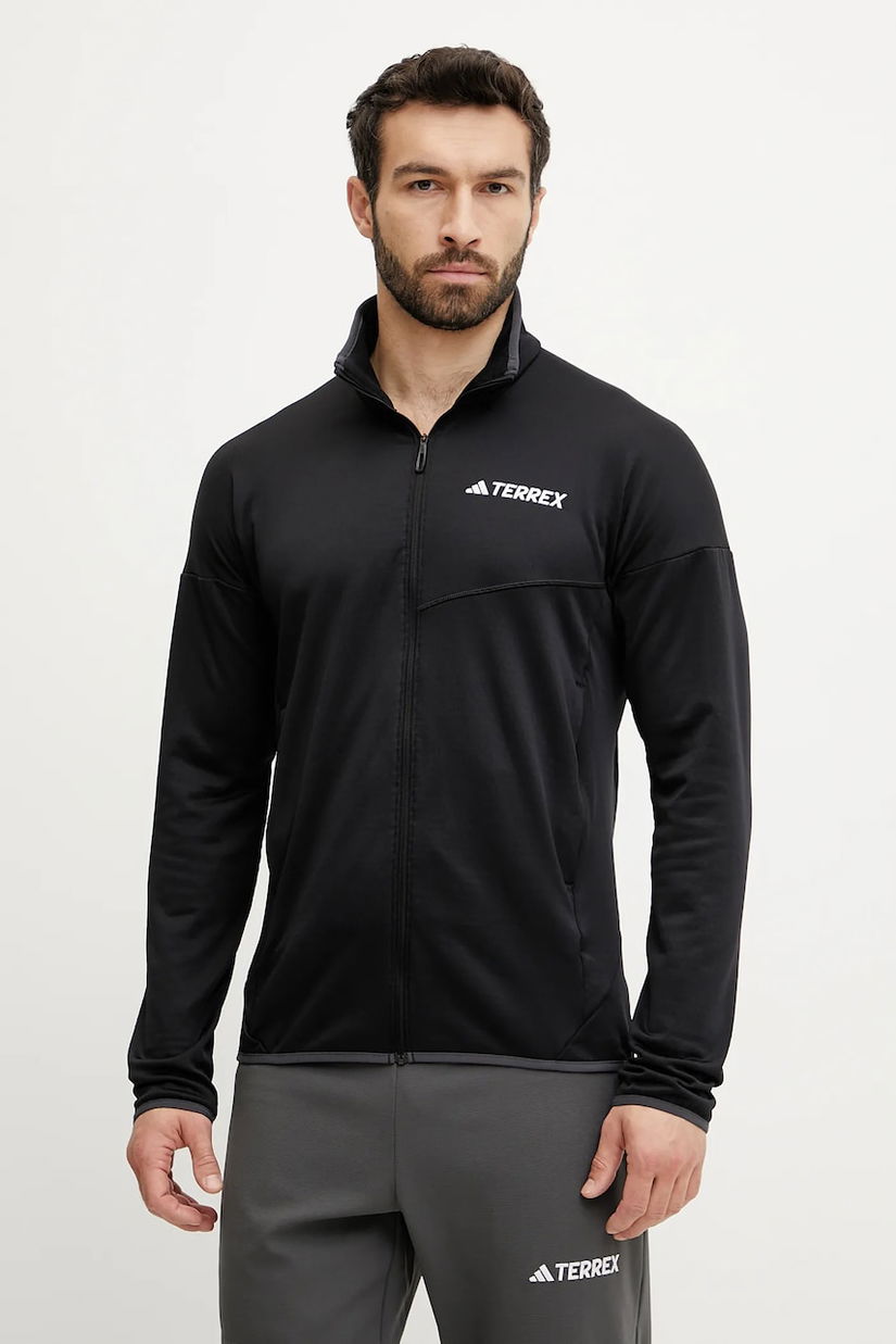 adidas TERREX hanorac Xperior culoarea negru, neted, JE1352