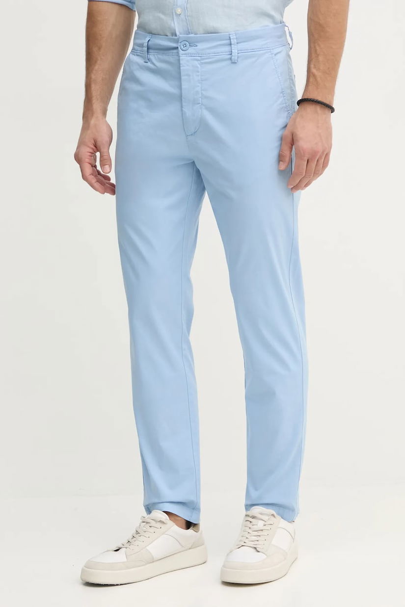 Pepe Jeans pantaloni SLIM CHINO POPLIN bărbați, drept, PM211873