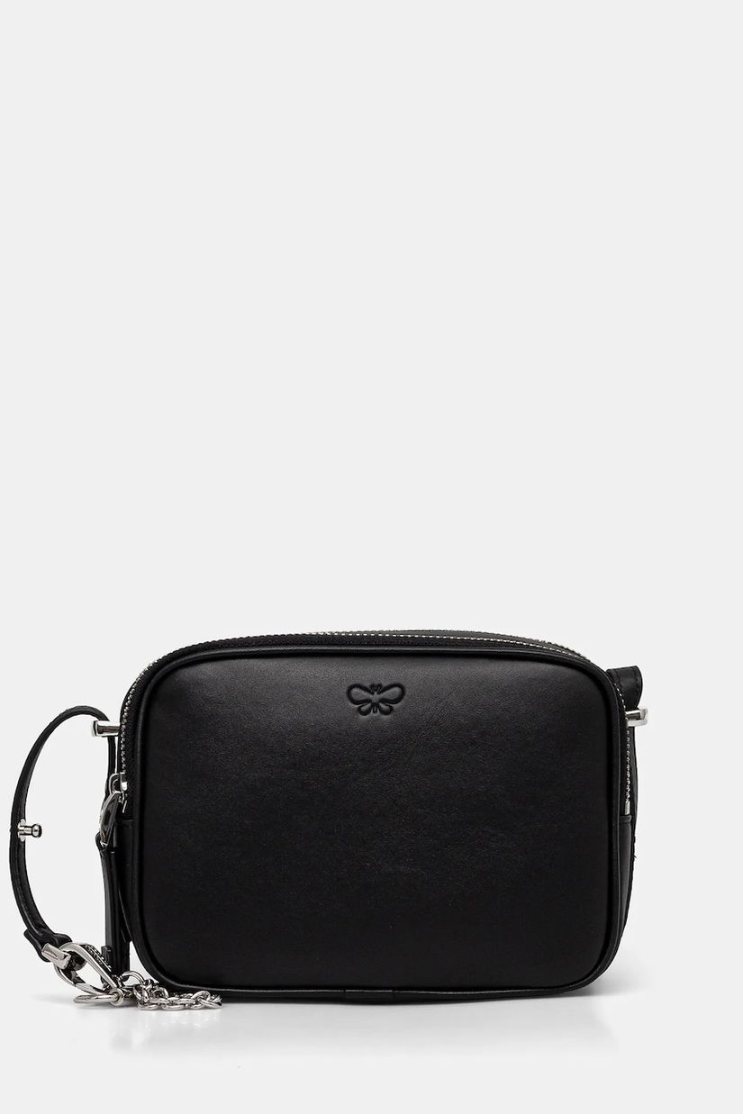 Weekend Max Mara poseta de piele culoarea negru, 2515511154600