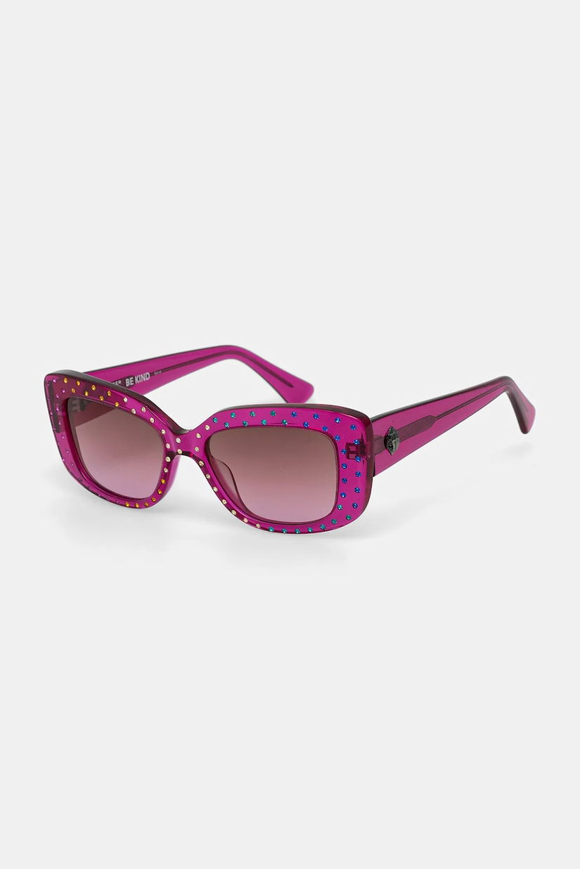 Kurt Geiger London ochelari de soare SHOREDITCH femei, culoarea roz, 4040352679