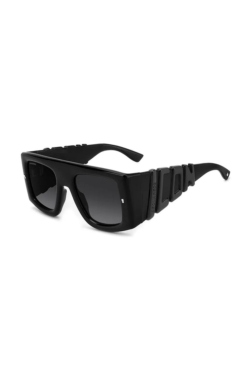 DSQUARED2 ochelari barbati, culoarea negru, ICON 0024/S