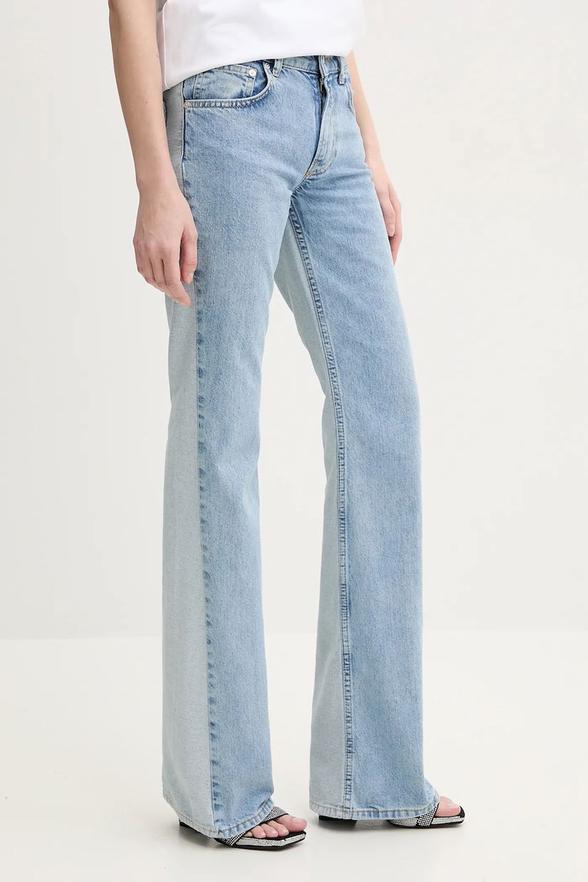 Moschino Jeans jeansi femei high waist, 0315 3719