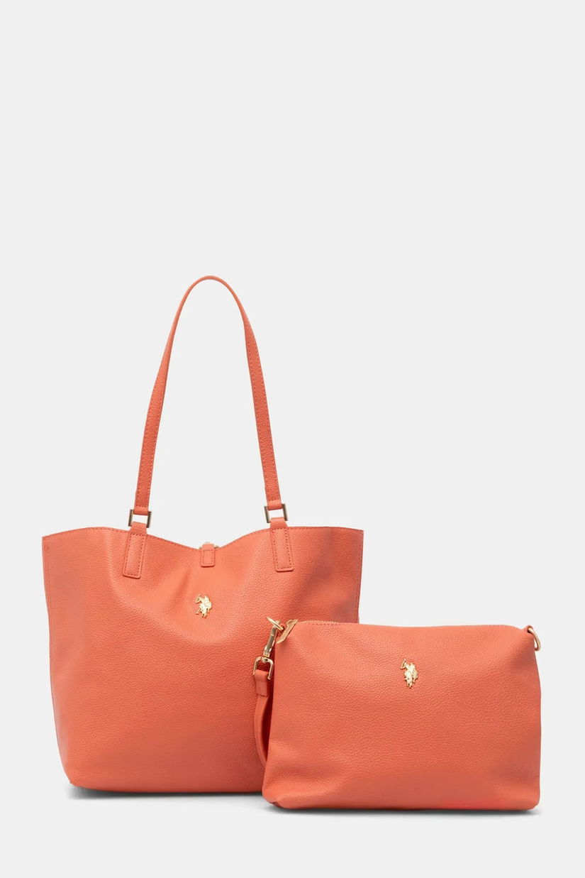 U.S. Polo Assn. poseta cu doua fete Rogersville culoarea portocaliu, BEURR8715WVP