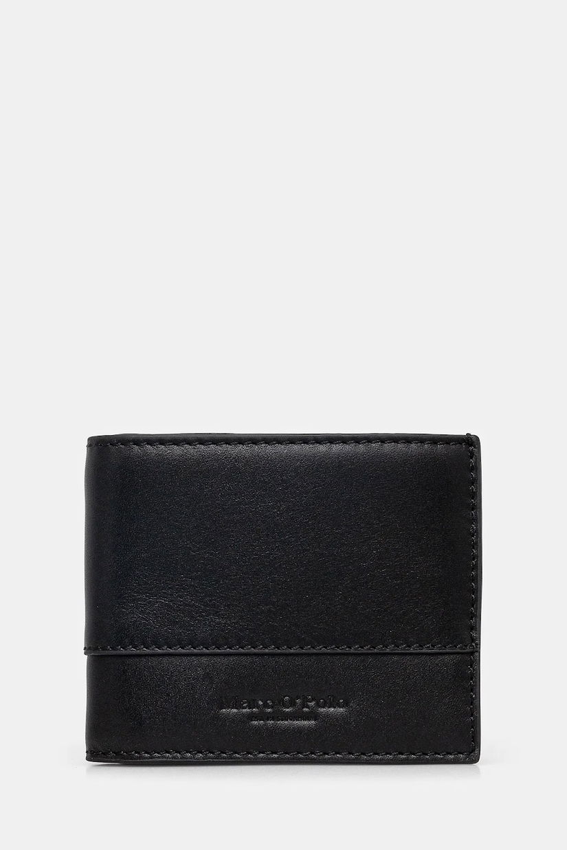 Marc O'Polo portofel de piele barbati, culoarea negru, 50229915701141