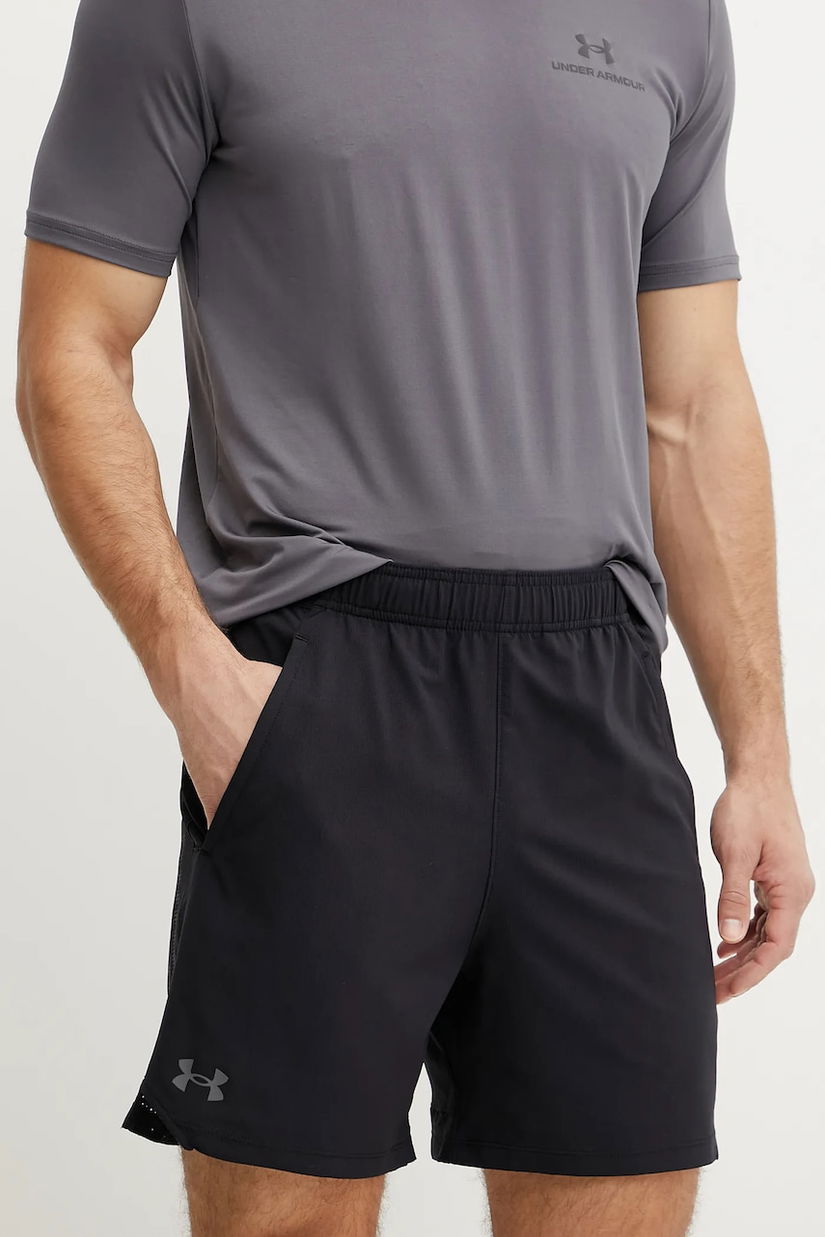 Under Armour pantaloni scurți de antrenament Vanish culoarea negru, 1390054