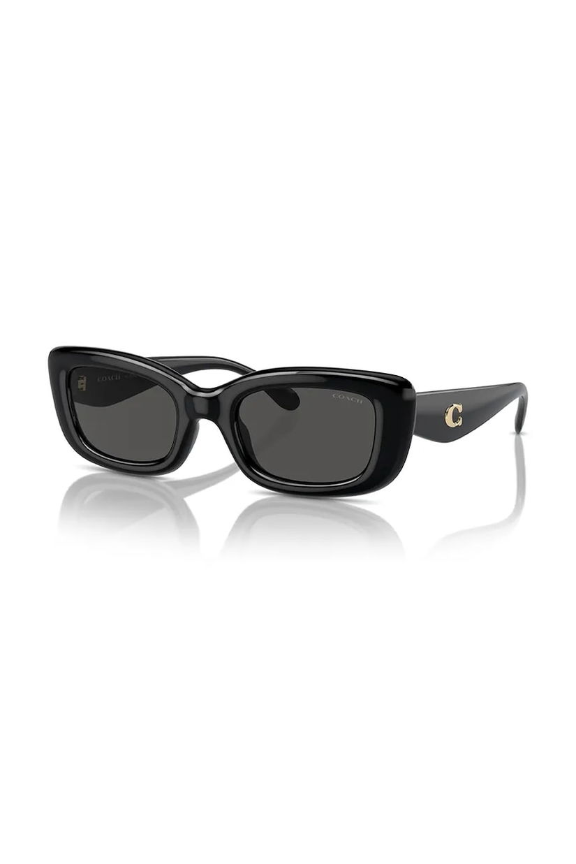 Coach ochelari femei, culoarea negru, 0HC8390U