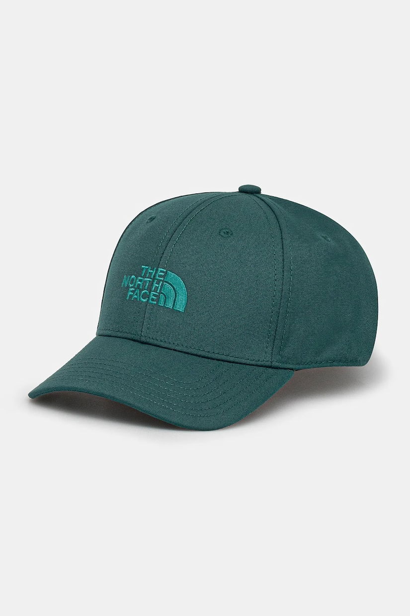 The North Face sapca Recycled 66 Classic Hat culoarea turcoaz, cu imprimeu, NF0A4VSVBM31