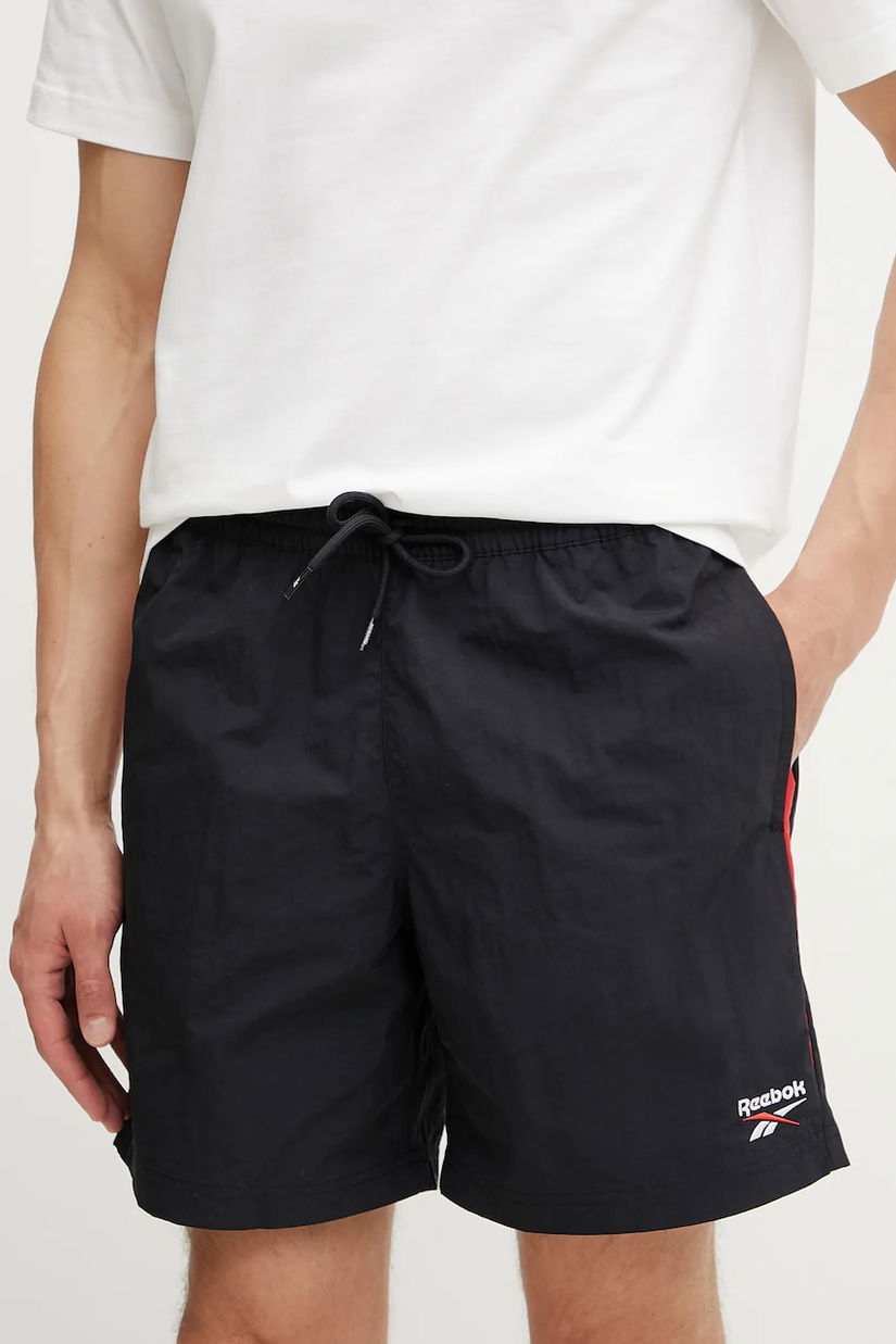 Reebok Classic pantaloni scurti barbati, culoarea negru, 100215499