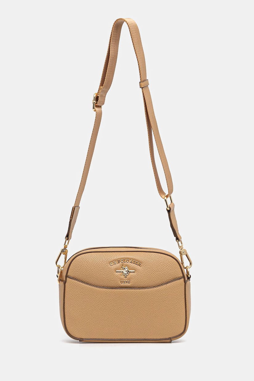 U.S. Polo Assn. poseta Stanford culoarea bej, BIUSS6206WVP