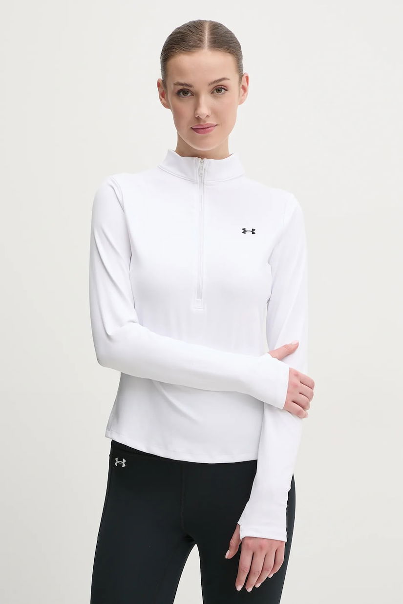 Under Armour hanorac de antrenament Motion culoarea alb, neted, 6001618