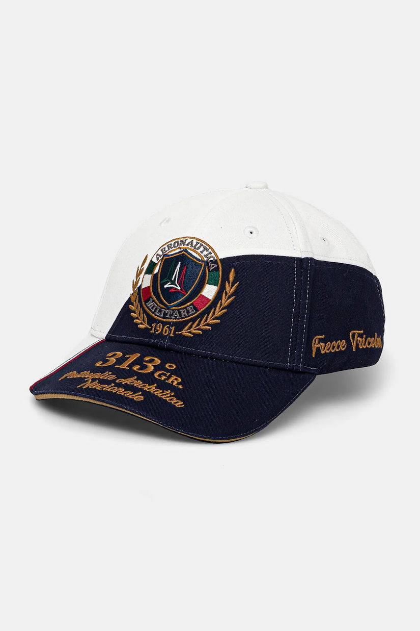 Aeronautica Militare șapcă de baseball din bumbac culoarea albastru marin, cu imprimeu, HA1210CT3299