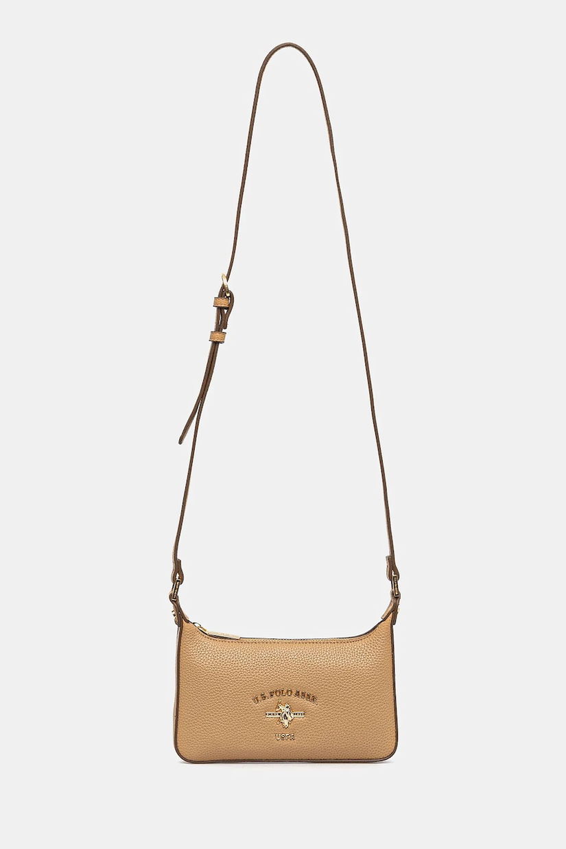 U.S. Polo Assn. poseta Stanford culoarea bej, BEUSS8652WVP