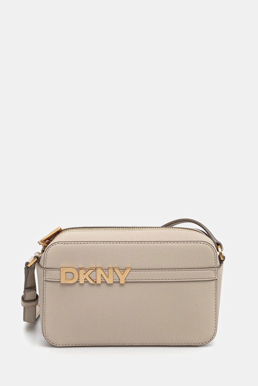 Dkny poseta de piele culoarea bej, R51E1J31