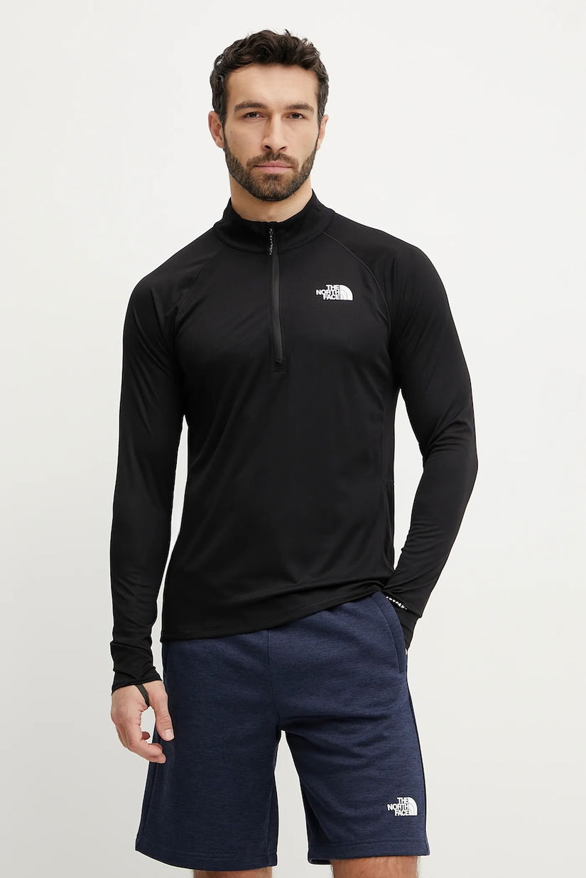 The North Face hanorac Sunriser culoarea negru, neted, NF0A8BBMJK31