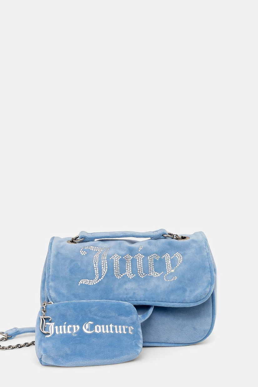 Juicy Couture geantă de mână din catifea Kimberly BEJQL8762WPO