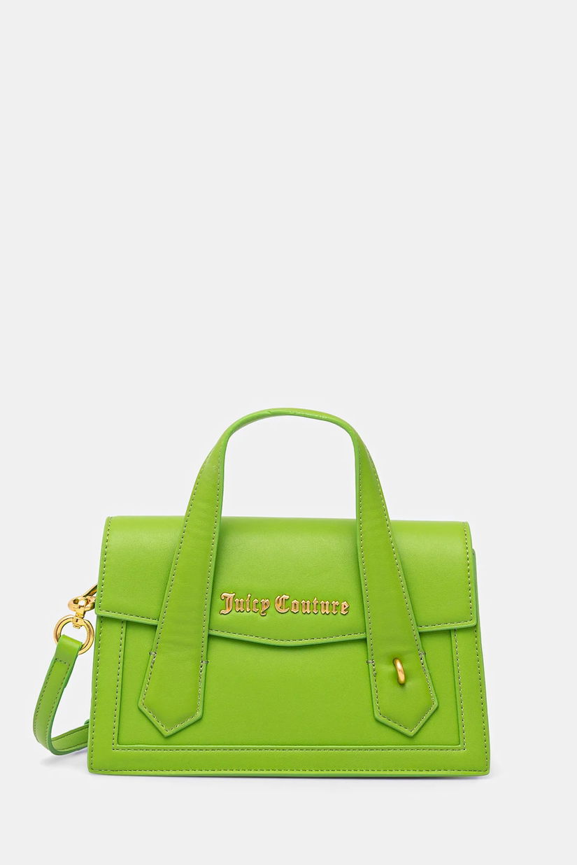Juicy Couture poseta Lily culoarea verde, BEJLL8751WVP