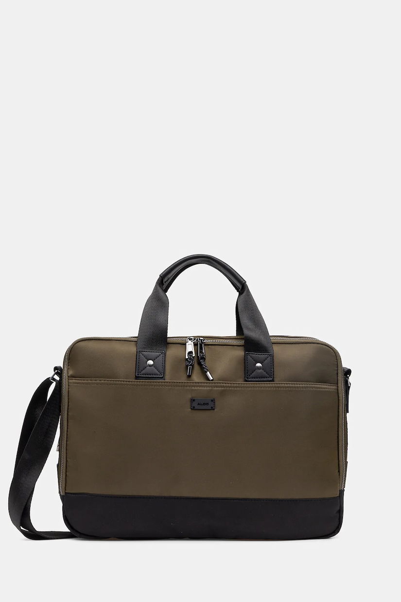 Aldo geanta laptop RHERARIEN culoarea verde, 13933829