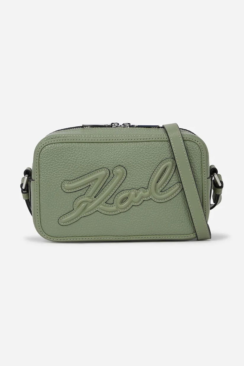 Karl Lagerfeld poseta culoarea verde, A1W30040