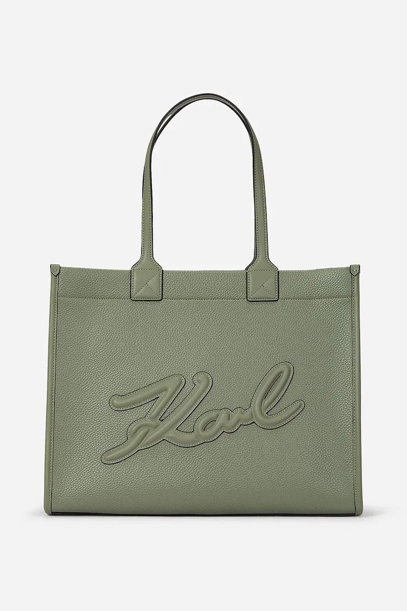 Karl Lagerfeld poseta culoarea verde, A1W30041