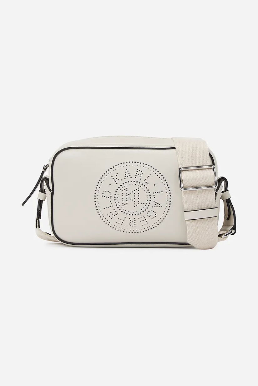 Karl Lagerfeld poseta de piele culoarea alb, A1W30024