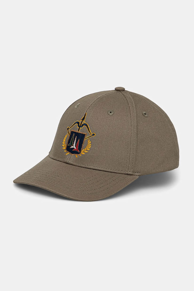 Aeronautica Militare șapcă de baseball din bumbac culoarea verde, cu imprimeu