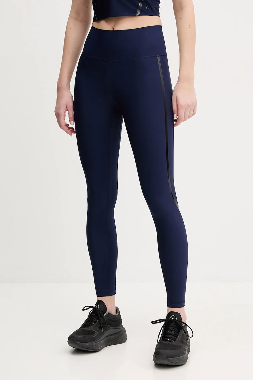 Casall leggins de antrenament culoarea negru, uni, 21698.