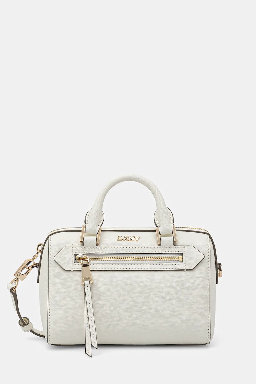 Dkny poseta de piele culoarea bej, R42DKE19