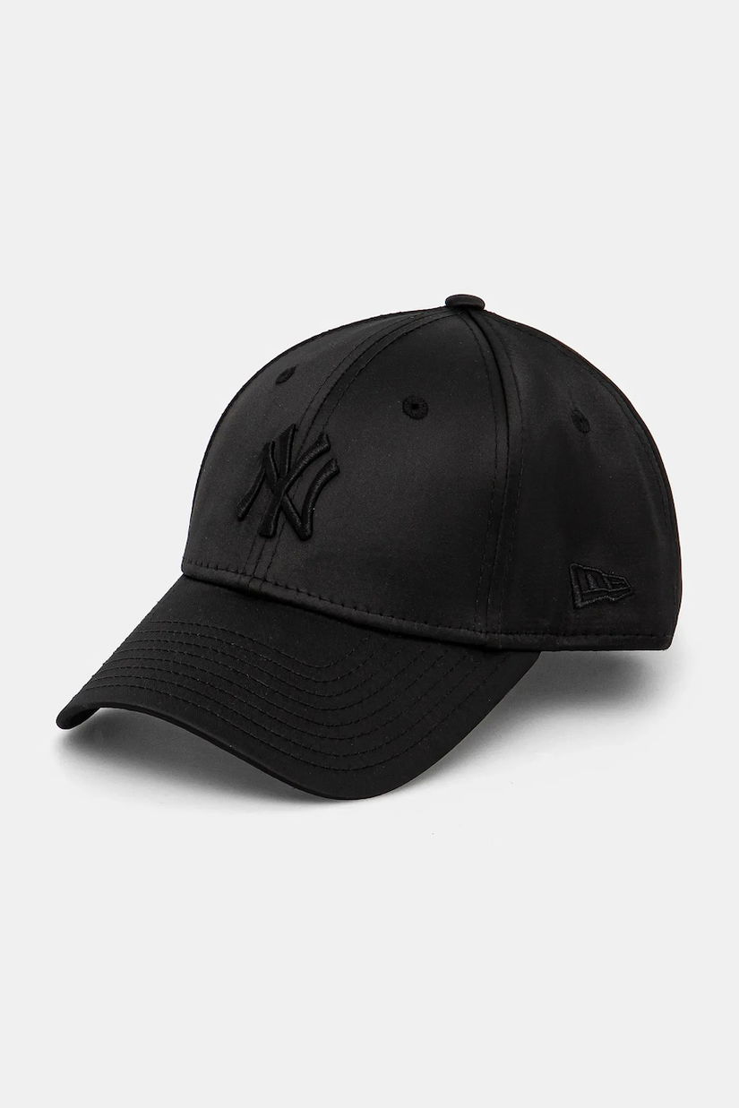 New Era sapca culoarea negru, neted, 60595368