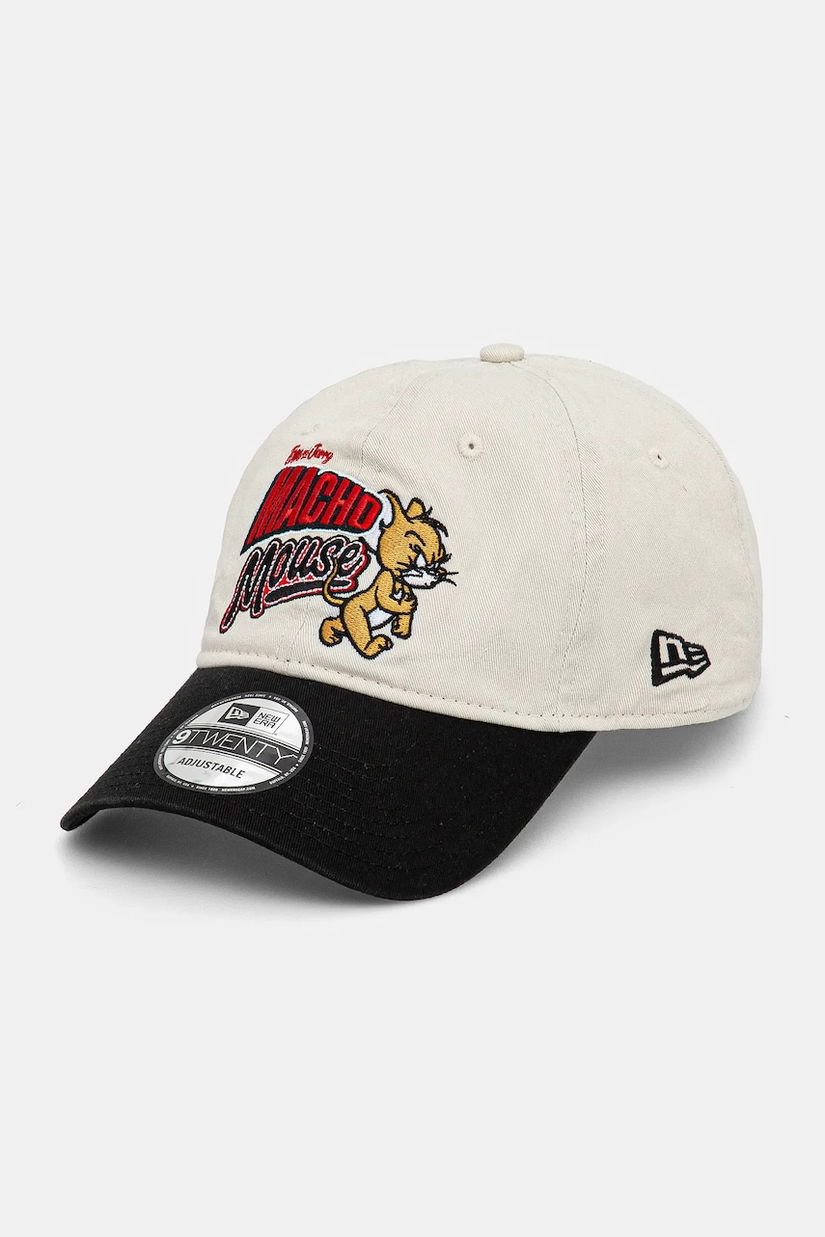 New Era culoarea bej, cu imprimeu, 60595266