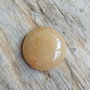 Cabochon aventurin galben, 25 mm