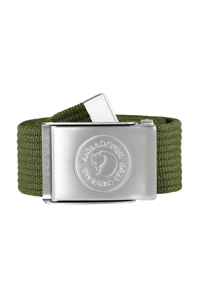 Fjallraven curea 1960 culoarea verde, F86978