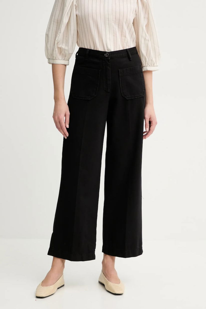 Sessun jeansi femei, culoarea negru, 23507001