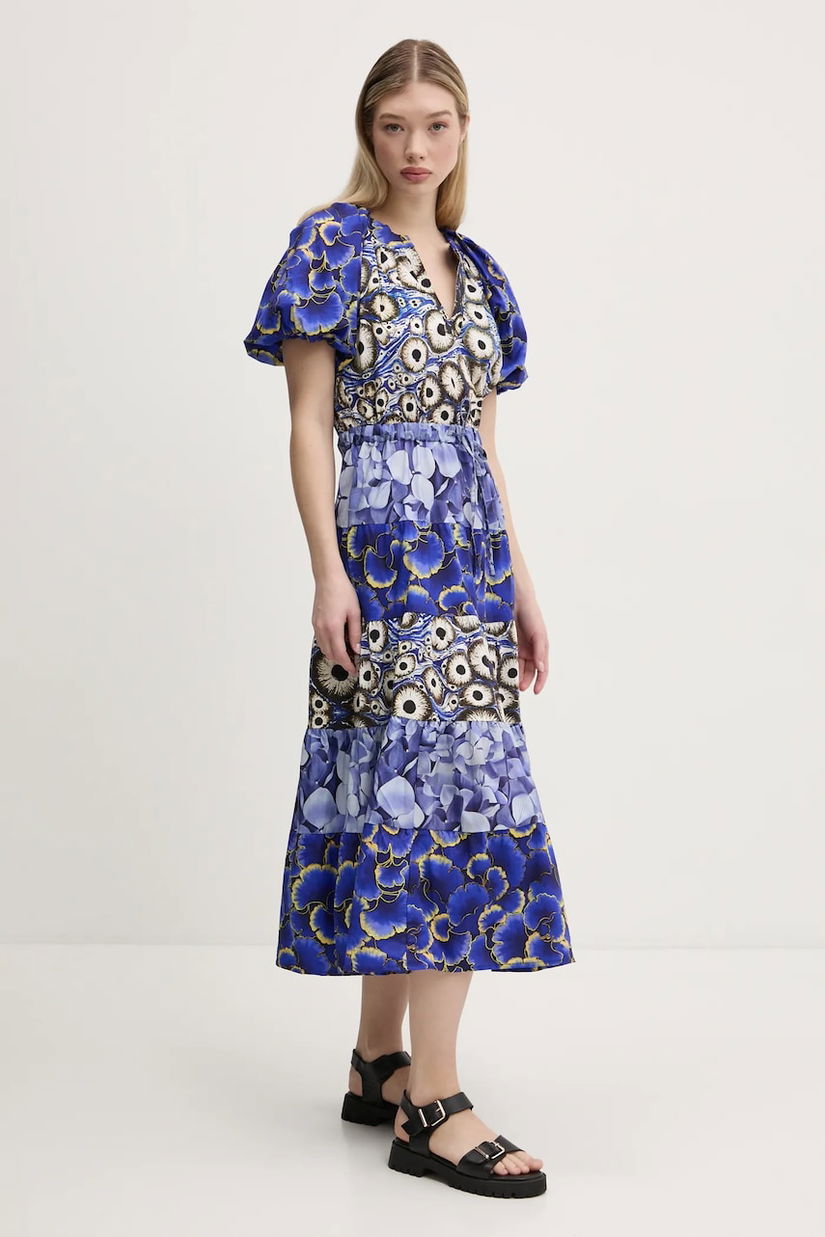 Desigual rochie CELLS LONG_LACROIX maxi, evazată, 25SWVW02