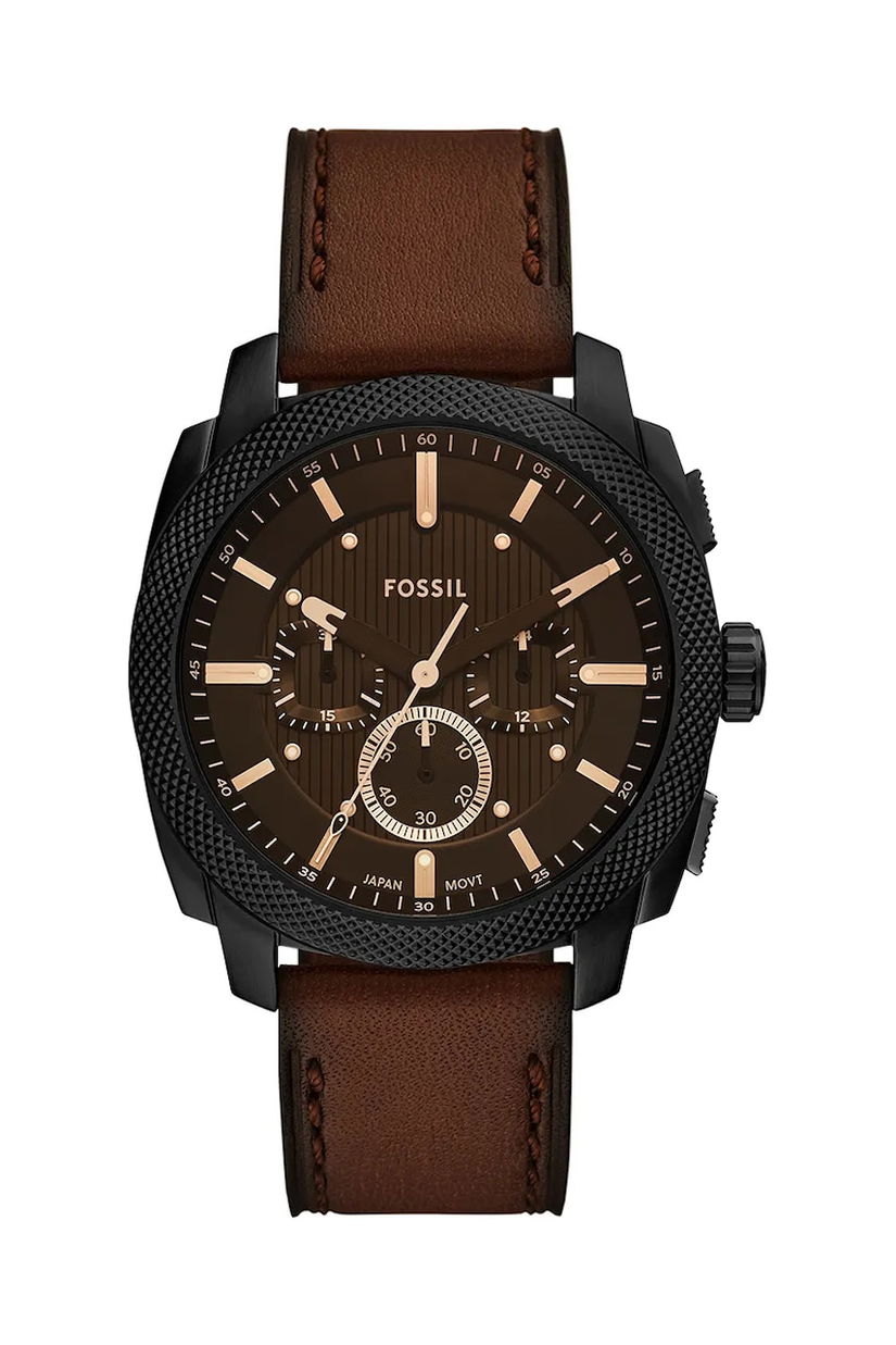 Fossil ceas MACHINE barbati, culoarea maro, FS6101