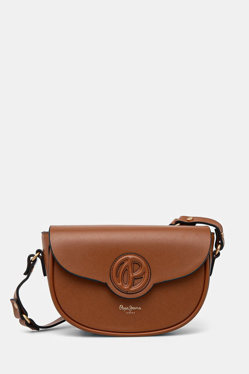 Pepe Jeans poseta CRISHA LIMITED culoarea maro, PL031635