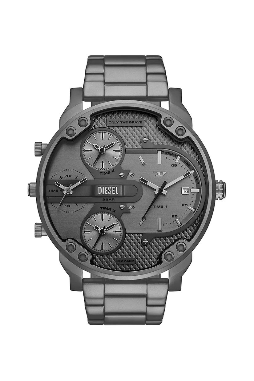 Diesel ceas MR. DADDY barbati, culoarea gri, DZ7487