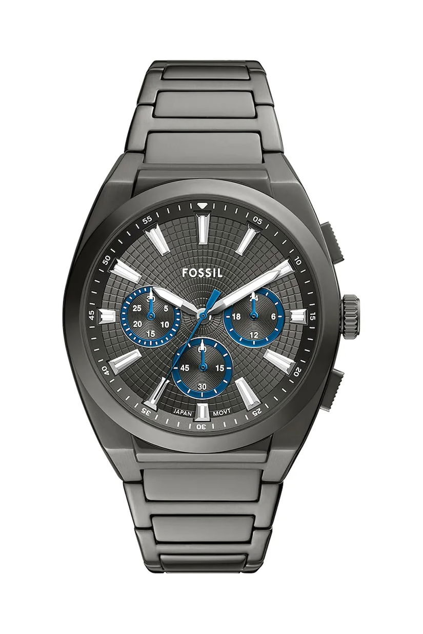 Fossil ceas EVERETT barbati, culoarea gri, FS6107